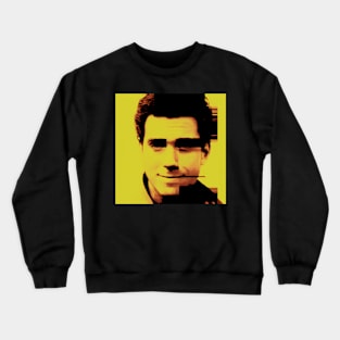 CENSORED Surreal Glitch Art Portrait Crewneck Sweatshirt